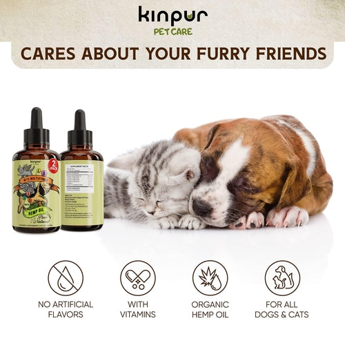 Hemp Oil for Dogs and Cats - Calming