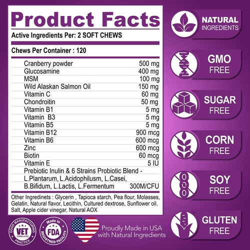 Dog Multivitamin Chewable with Glucosamine