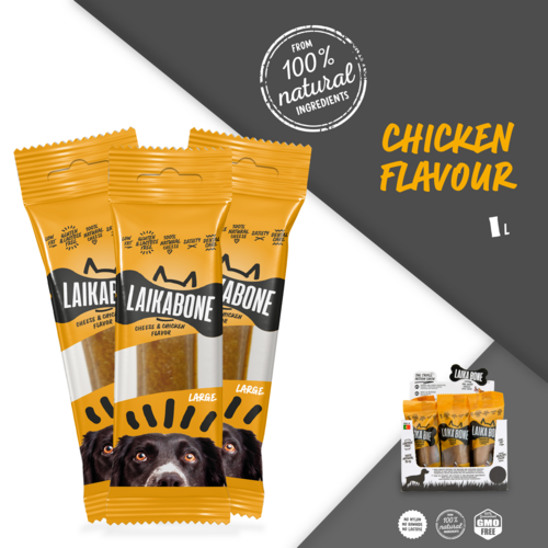 Dog Treats Cheese & Chicken Chews (BOX)