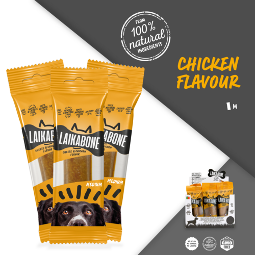 Dog Treats Cheese & Chicken Chews (BOX)