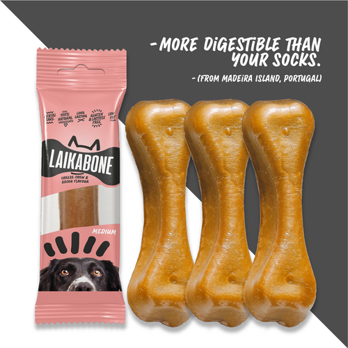 Dog treats Cheese & Ham/Bacon Chew (BOX)