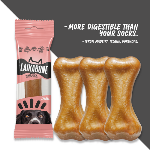 Dog treats Cheese & Ham/Bacon Chew (BOX)