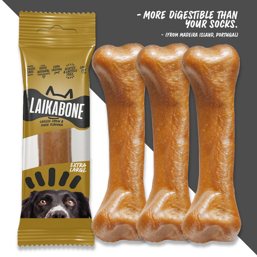 Dog Treats Cheese & Duck chew (BOX)